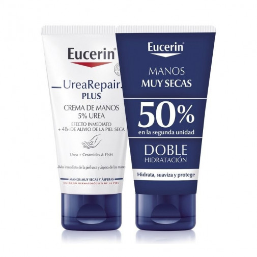 Eucerin Urearepair Plus Duplo Crema De Manos Piel Seca 2x75ml
