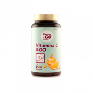 Vitamina C & Go 60 Cápsulas Pharma & Go