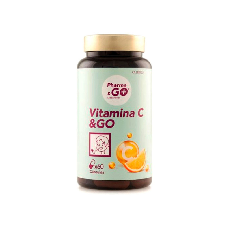 Vitamina C & Go 60 Cápsulas Pharma & Go