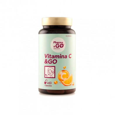 Vitamina C & Go 60 Cápsulas Pharma & Go