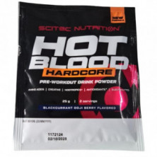 Hot Blood Hardcore 25g blackcurrant goji berry Scitec Nutrition