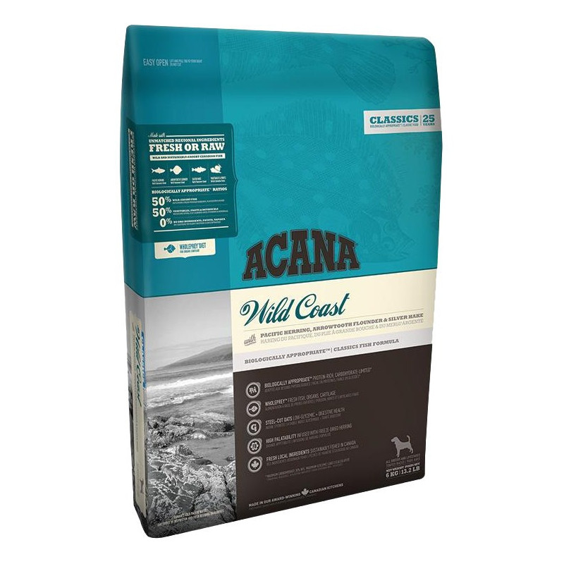 Pienso Para Perros Classic Wild Coast 14.5 Kg Acana