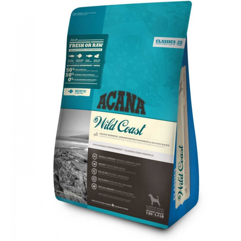 Pienso Para Perros Wild Coast 2 Kg Acana