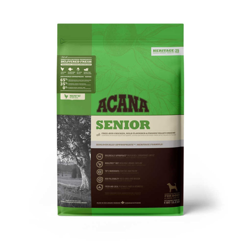 Pienso Para Perros Senior  6 Kg Acana