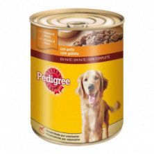 Comida Húmeda Para Perros Sabor Pollo 12 Unidades Pedigree