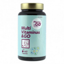 Multi Vitaminas & Go 60caps. Pharma&Go