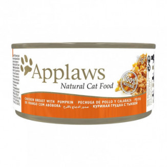 Lata Para Gatos Pollo Con Calabaza 24 Uds Applaws