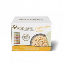 Multipack Lata Para Gatos Pollo 4 x 12 Uds Applaws