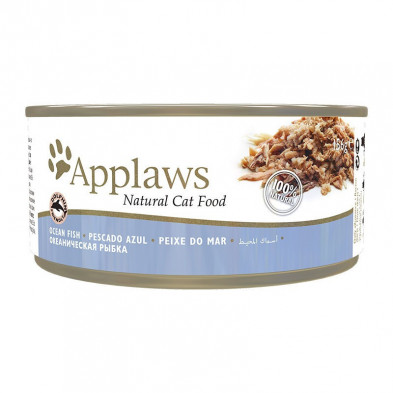 Lata Para Gatos De Pescado 156 gr x 24 Uds Applaws