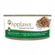 Lata Para Gatos De Atún Con Algas 156 gr x 24 Uds Applaws