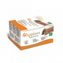 Multipack De Paté Para Gatos De Pavo, Ternera Y Pescado 4 x 7 Uds Applaws