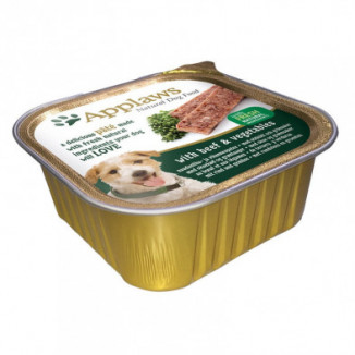 Paté Para Perros De Ternera Y Vegetales 150 gr x 7 Uds Applaws