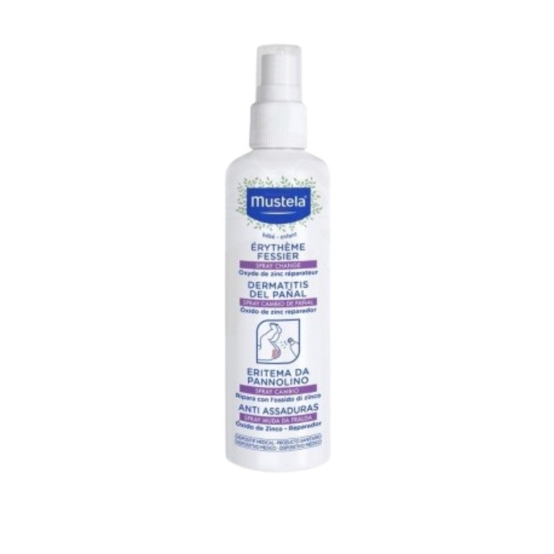 Spray Cambio de Pañal con Óxido de Zinc 75 ml Mustela