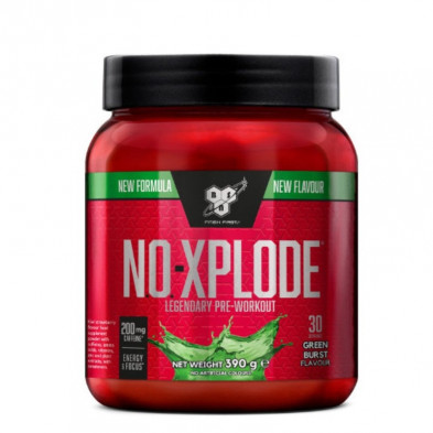 No - Xplode Green Burst  390 gr Bsn Supplements