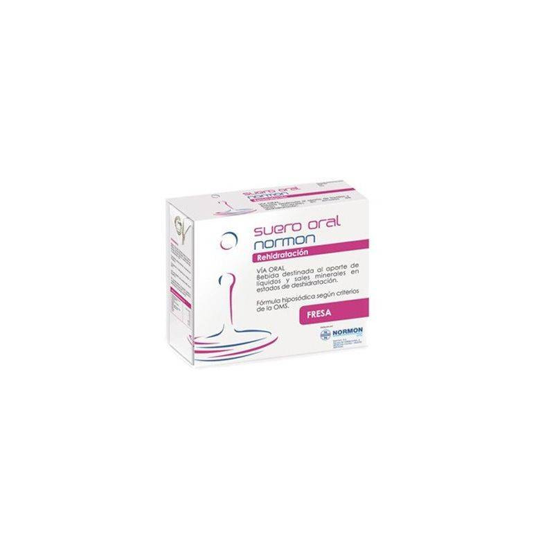 Suero Rehidratación Oral Normon Fresa 2x250ml