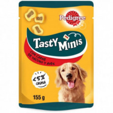 Bocados Deliciosos Para Perros De Buey 155 gr x 6 Unidades Pedigree