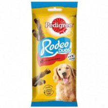 Palitos Trenzados Rodeo Duos Queso Y Buey 123 gr x 10 Unidades Pedigree