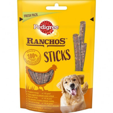 Barritas Ranchos Para Perros De Hígado 60 gr x 10 Unidades Pedigree