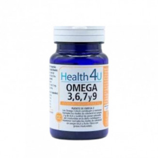 Omega 3, 6 y 9 60 Cápsulas blandas H4U