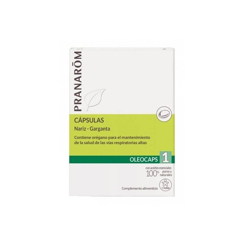 Pranarom Aromaforce Garganta-Nariz 30 Cápsulas