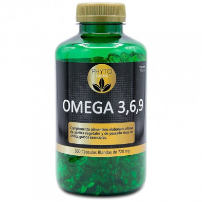 Omega 3, 6, 9 360 caps. blandas Phytofarma