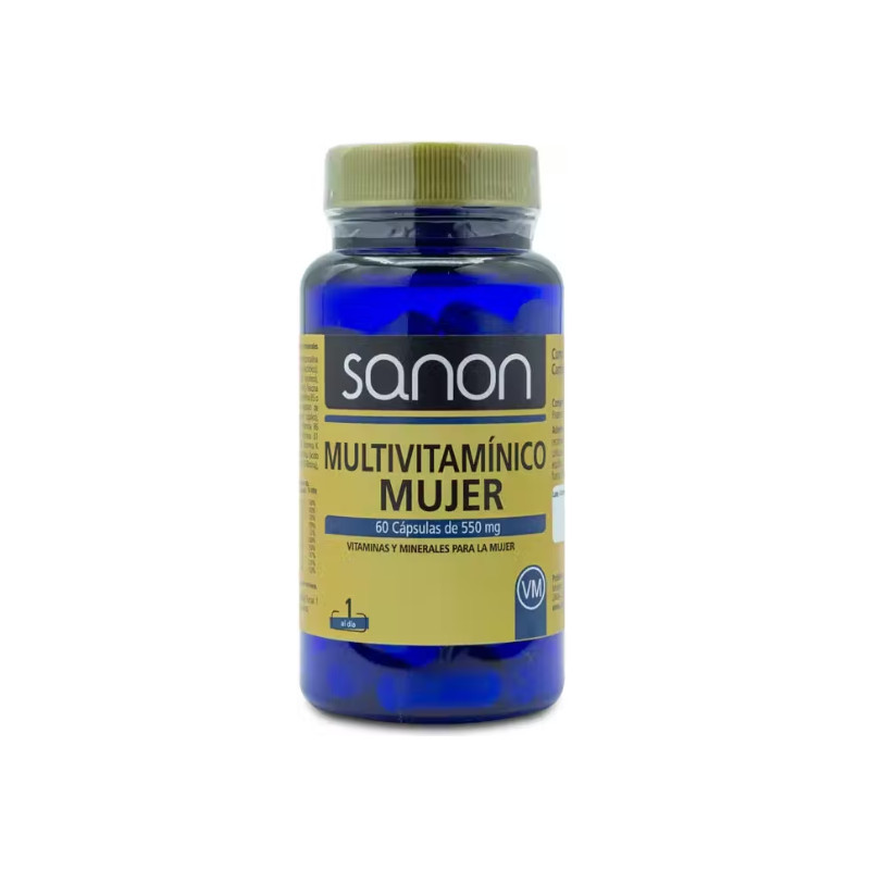 Multivitamínico Mujer 60 cápsulas Sanon