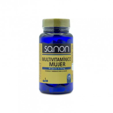 Multivitamínico Mujer 60 cápsulas Sanon