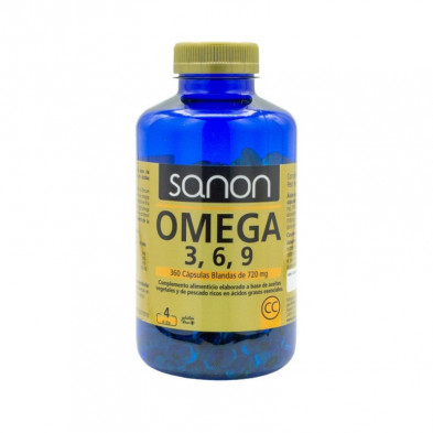 Omega 3,6,9,110 Cápsulas Blandas de 716,40 mg Sanon