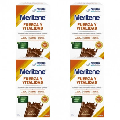 Pack Batido Chocolate 4 x 15 Sobres Meritene