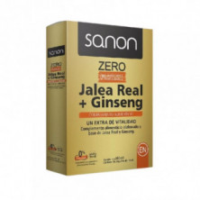 Jalea Real + Ginseng ZERO 10 Ampollas de 10 ml Sanon