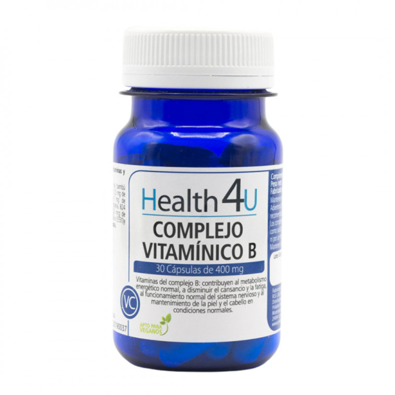 Complejo Vitamínico B 30 cápsulas H4U