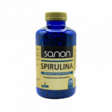 Spirulina 280 Cápsulas Vegetales de 630 mg Sanon