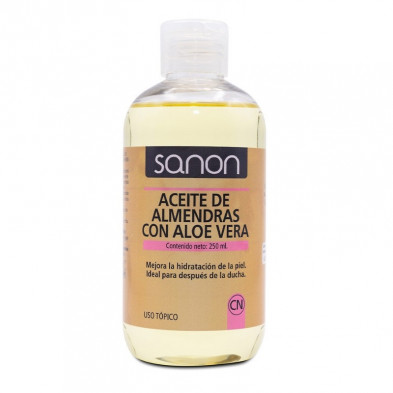 Aceite de Almendras con Aloe Vera 250ml Sanon