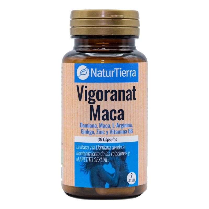 Vigoranat Maca 30 cáp. Naturtierra.