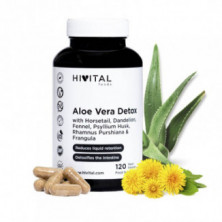 Aloe Vera Detox 120 Cápsulas Hivital