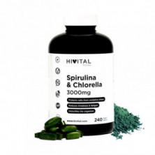 Espirulina Chlorella ECO 240 comprimidos Hivital