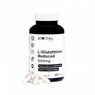 Glutatión Reducido 120 Cápsulas Hivital