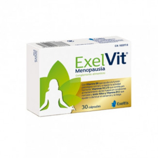 Complemento Alimenticio Menopausia 30 Cápsulas Exelvit