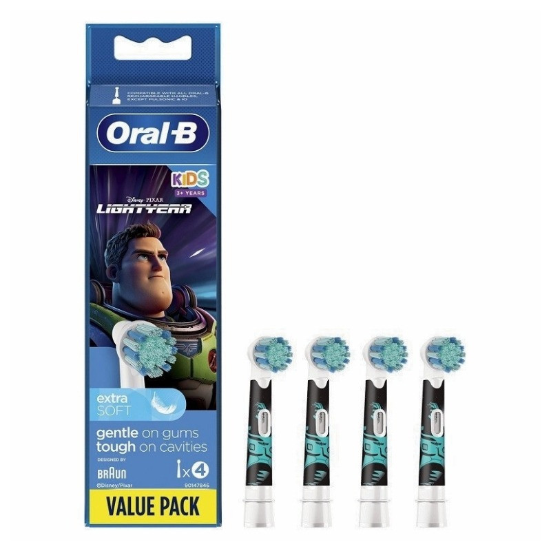 Cabezales de Recambio Lightyear  4 Unidades Oral-B