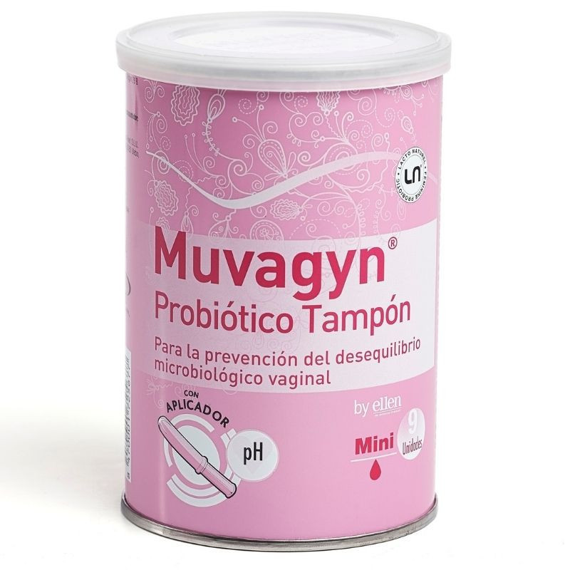 Muvagyn Probiótico Tampón con Aplicador Mini Casen Recordati