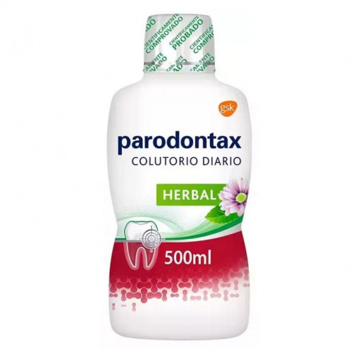 Parodontax Encias Herbal Diario 500 Ml