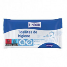 Toallitas Higiénicas Onthego 10 Uds. Lindor Skin