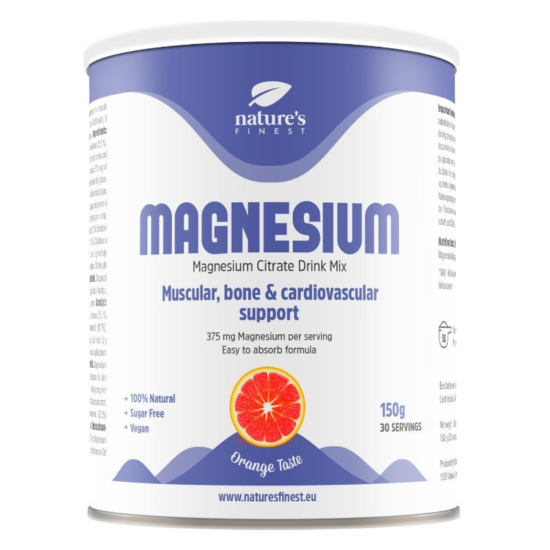 Magnesium Drink Mix 150g Nature's Finest