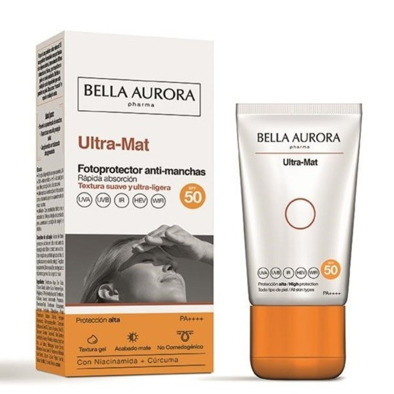 Fotoprotector Anti-Manchas Ultra-Mat 50ml Bella Aurora