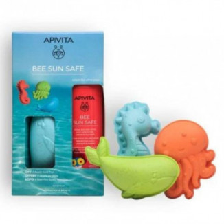 Hydra Sun Spray Infantil SPF50 200 ml Apivita + Regalo Juguetes de Playa