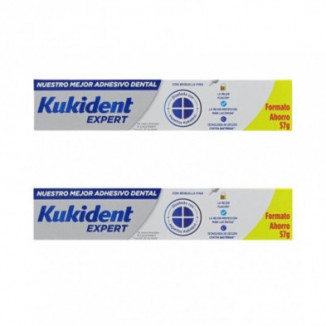 Kukident Expert Formato Ahorro Duplo 2x57 g