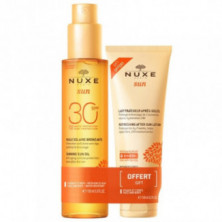 Pack Aceite Bronceador SPF30 + Leche Refrescante Nuxe