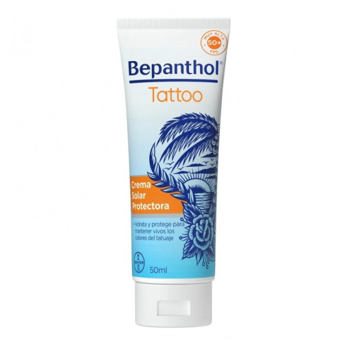 Bepanthol Tattoo Crema Solar Spf50 50Ml