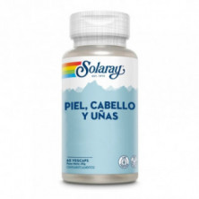 Piel, Cabello y Uñas 60 Cápsulas Solaray