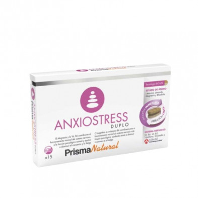 Anxiostress Duplo 15 Comprimidos Prisma Natural